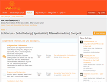 Tablet Screenshot of licht-forum.org